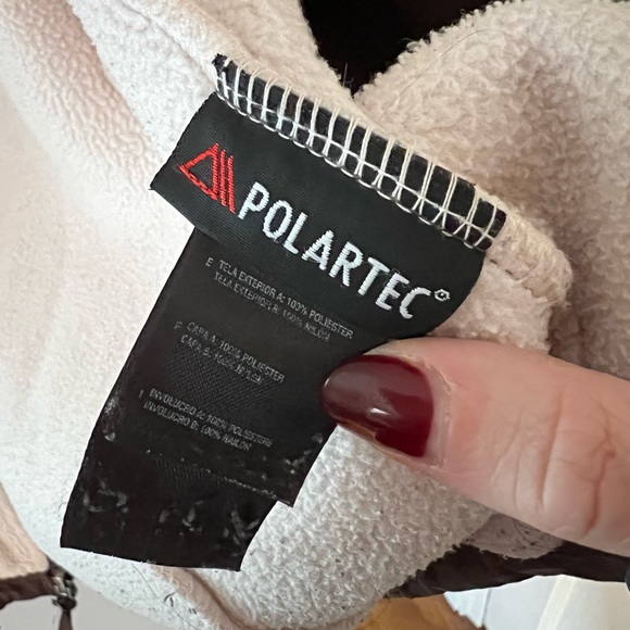 The North Face Denali Pink and Brown Jacket Coat Medium - Picture 12 of 14